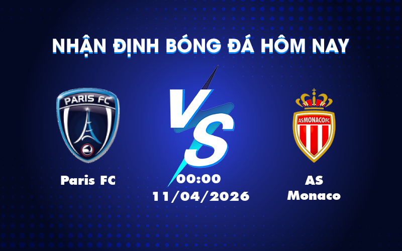 Cơ hội lớn cho AS Monaco khi đối đầu Paris FC Cơ hội lớn cho AS Monaco khi đối đầu Paris FC